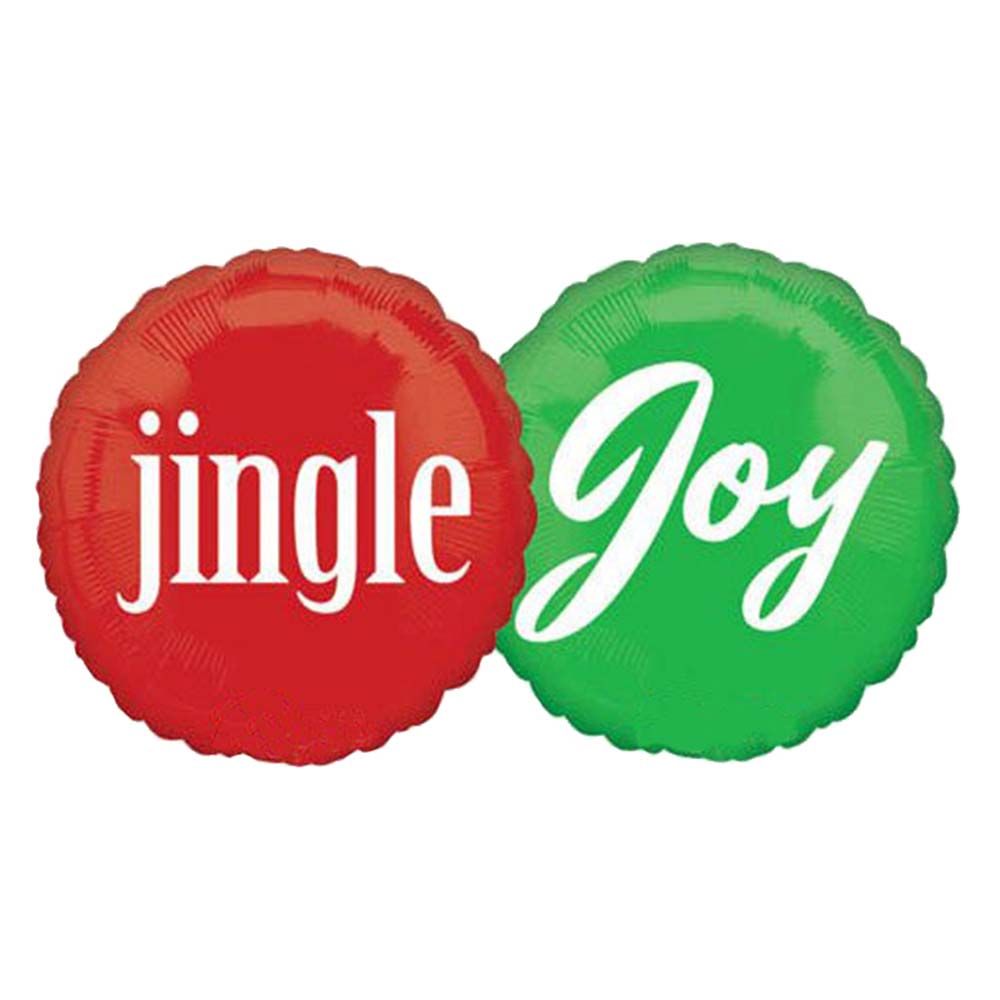 Jingle Joy Foil Balloon 18"