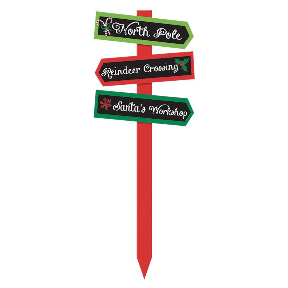 Christmas Arrow Value Yard Stake