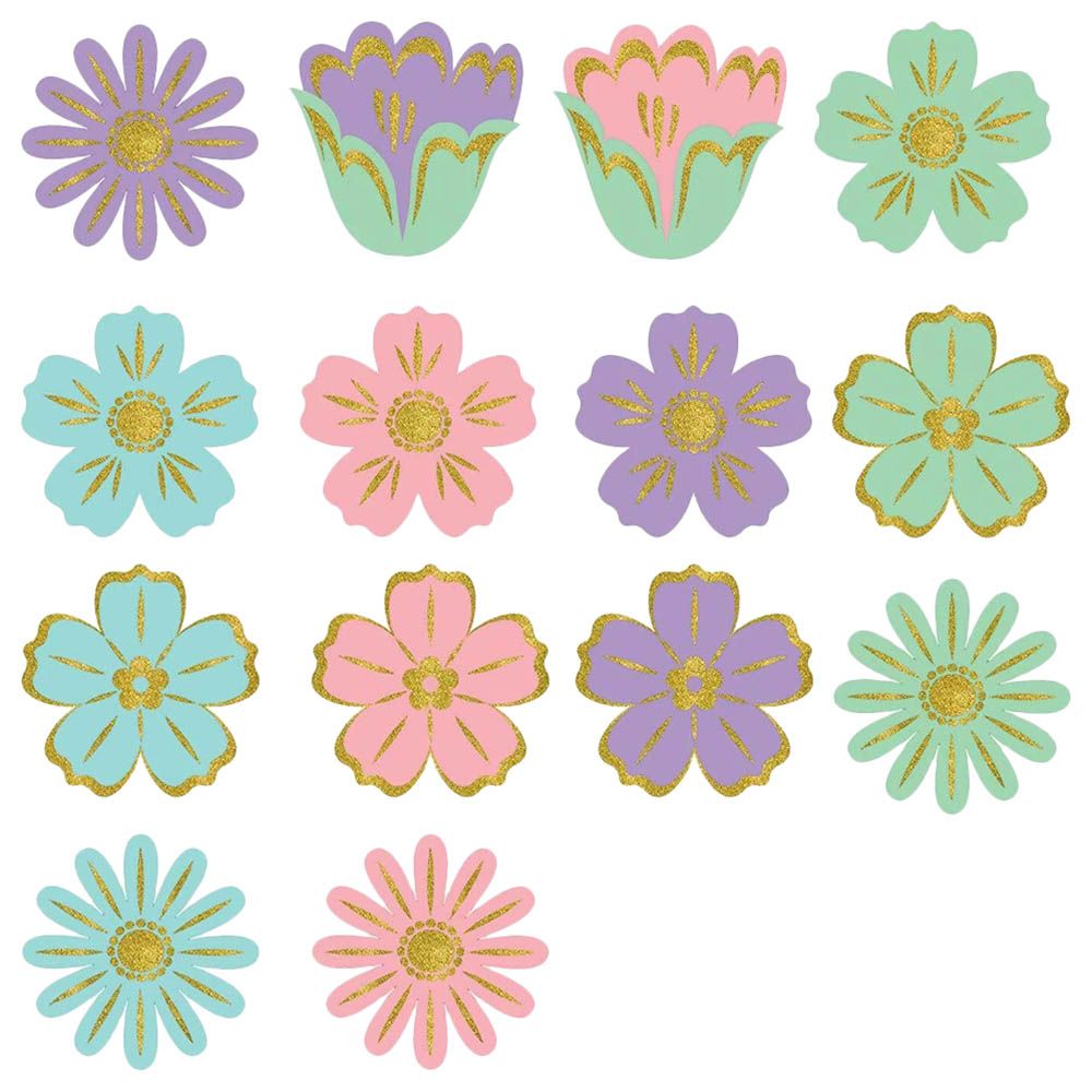 Party Centre - Spring Mini Glitter Value Pack Cutout - 10pc-Set