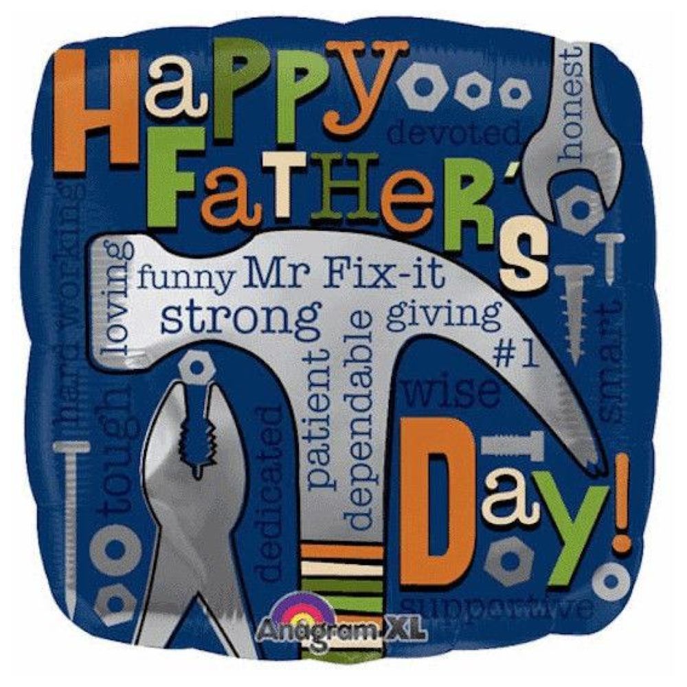 Party Centre - Mr. Fix-It Father's Day Foil Balloon 18-inch