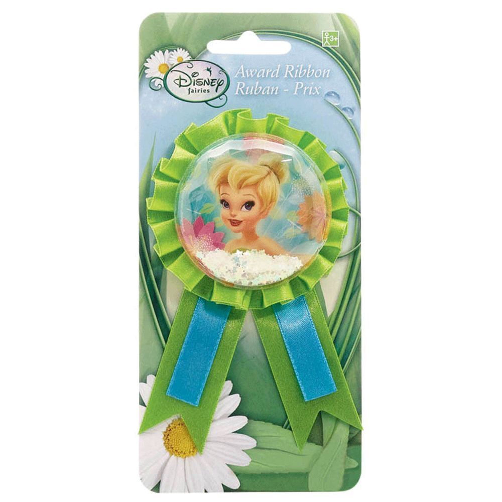 Tinker Bell Confetti Pouch Award Ribbon