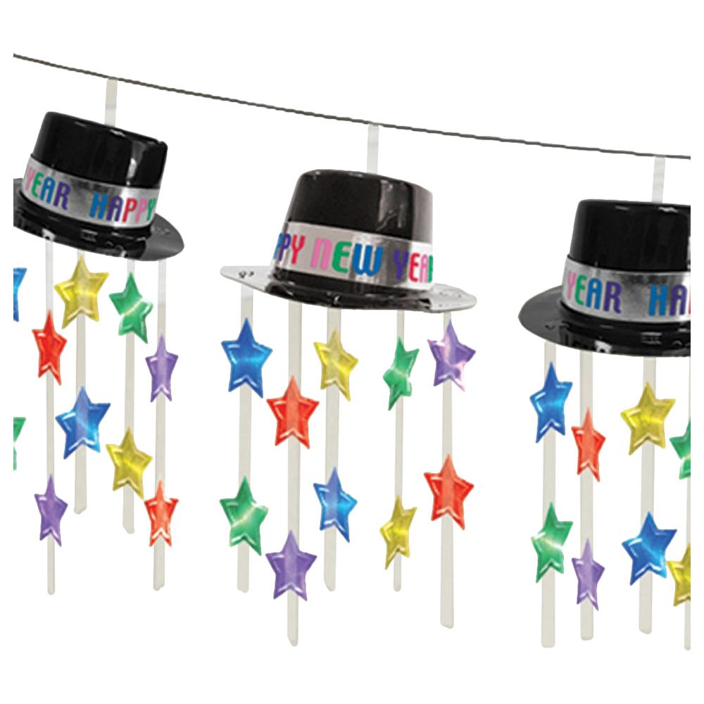 Party Centre - New Year Top Hat Garland