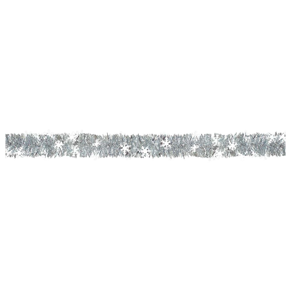 Snowflake Boa Garland, 9Ft