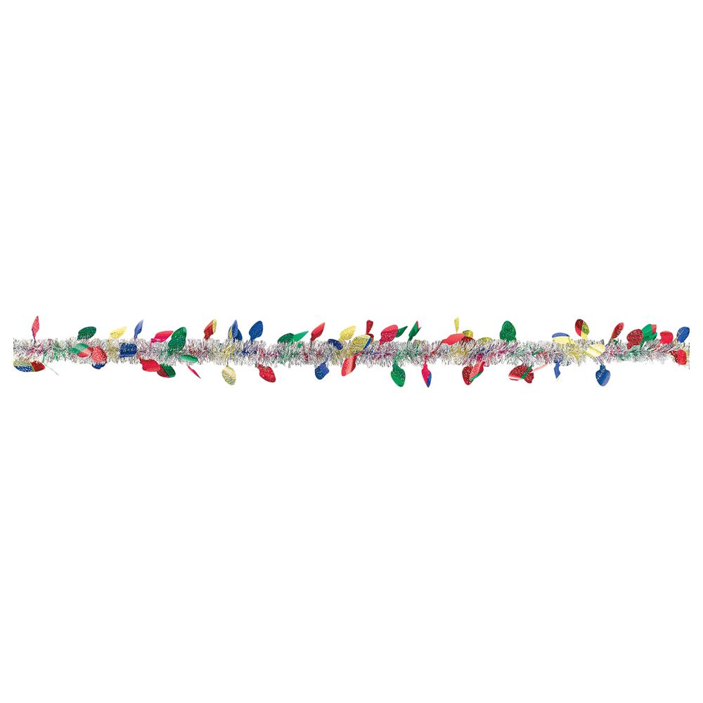 Christmas Lights Prismatic Value Garland