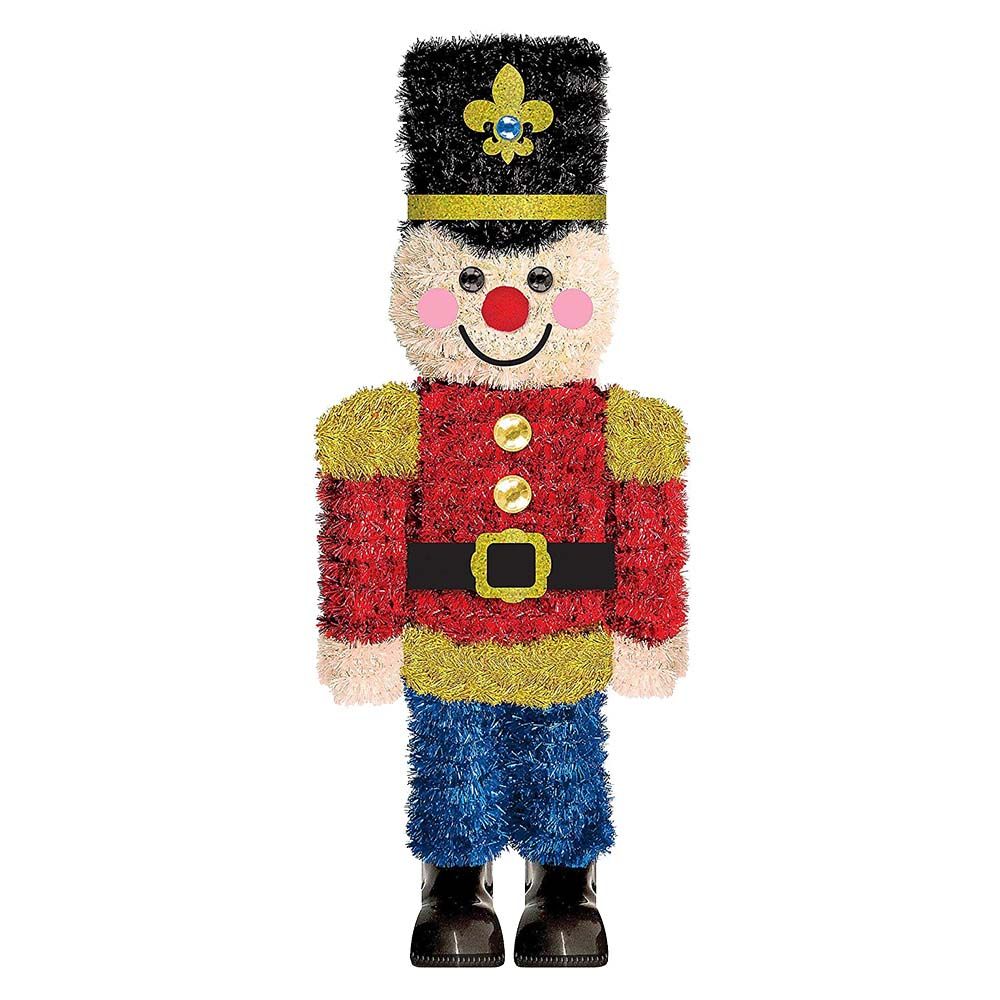 3D Tinsel Nutcracker