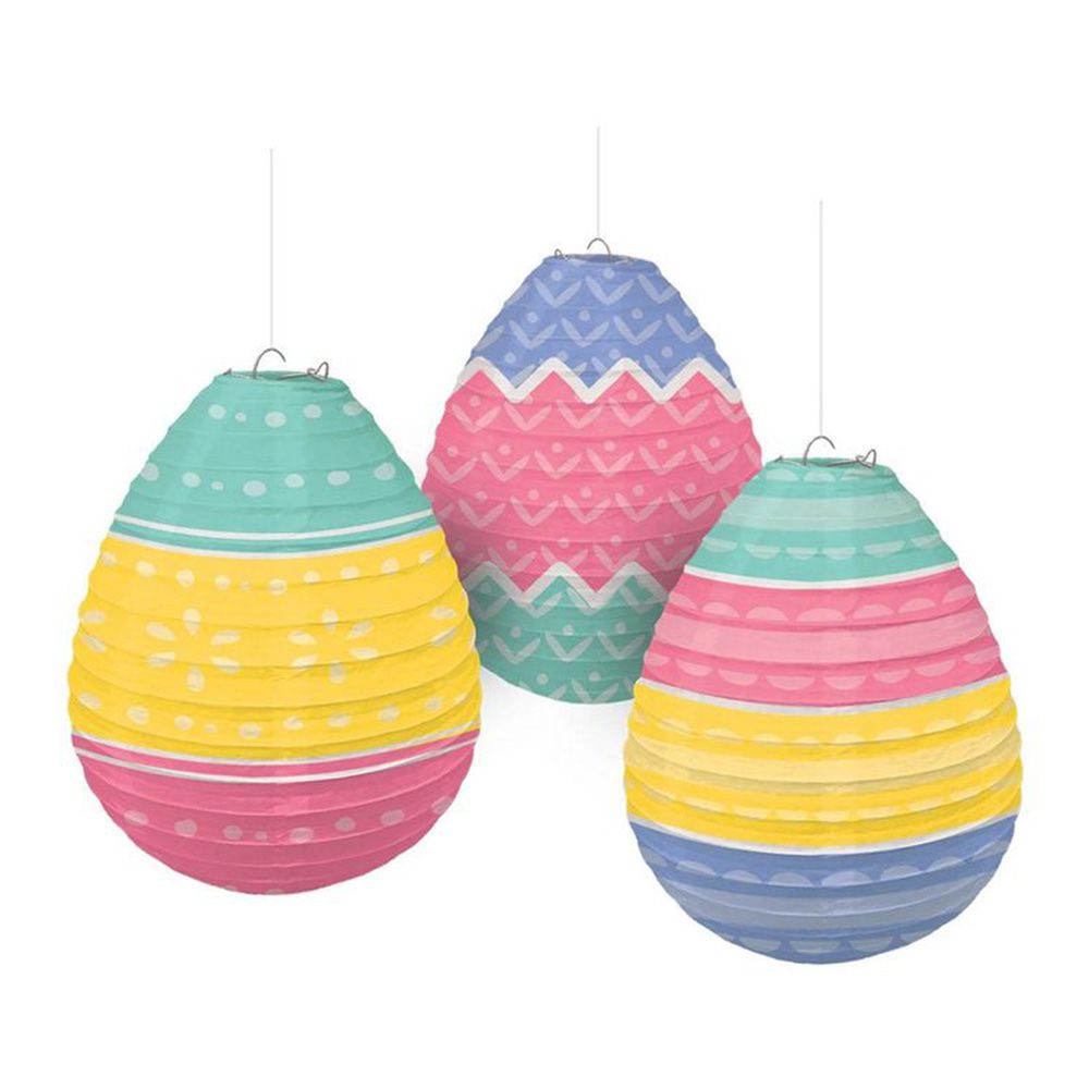 Easter Eggs Pastel Lanterns