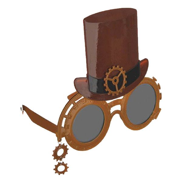 Amscan - Steampunk Fun Shades - Brown