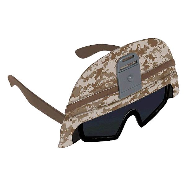 Amscan - Army Kids Fun Shades - Brown