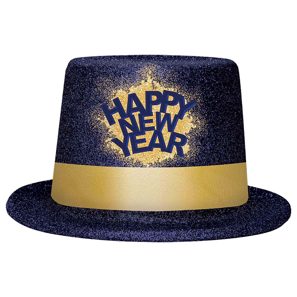 Amscan - Happy New Year Midnight Top Hat