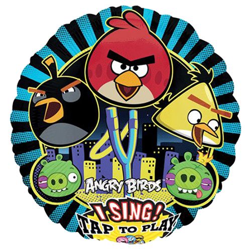 Amscan - Angry Birds Singing Balloon