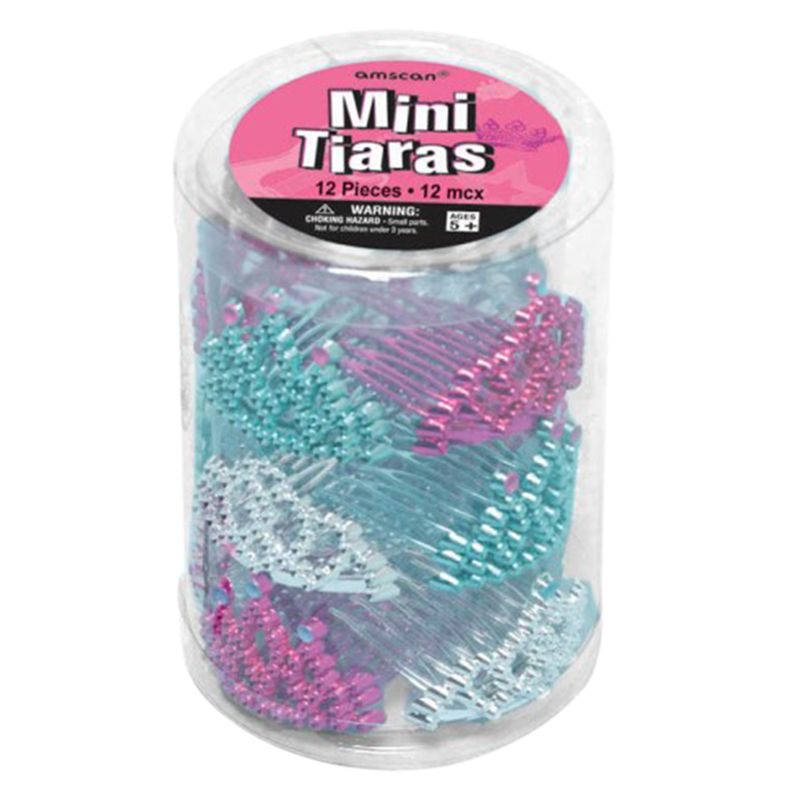 Rocker Princess Mini Tiara Comb 12pcs