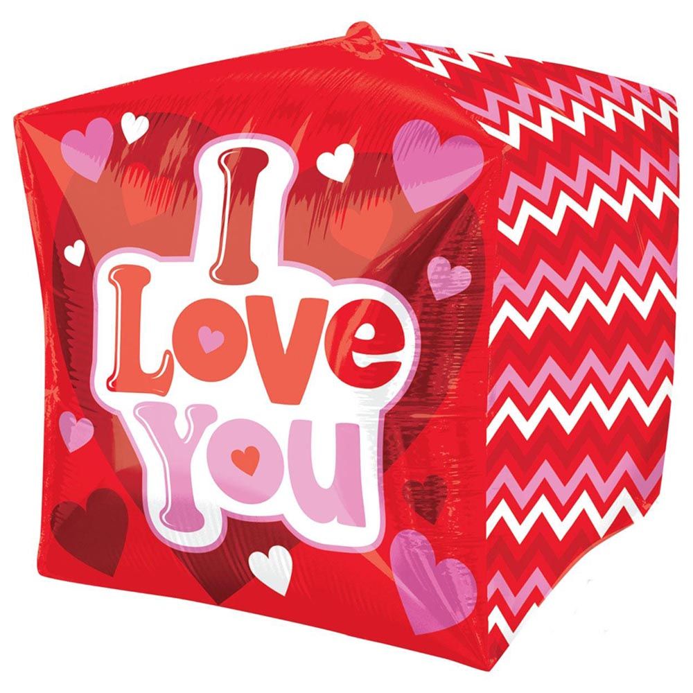 Love, Hugs & Kisses Cubez Balloon