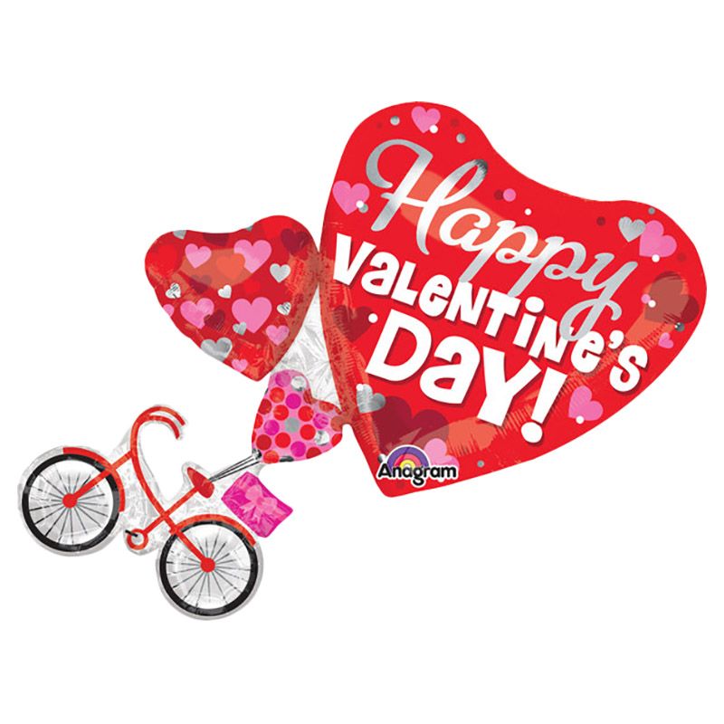 Hvd Bike Supershape Foil Balloon 30in