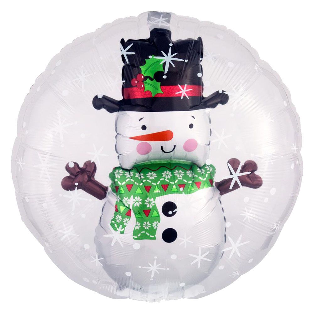 Anagram - Snowman Insiders Foil Balloon 60cm