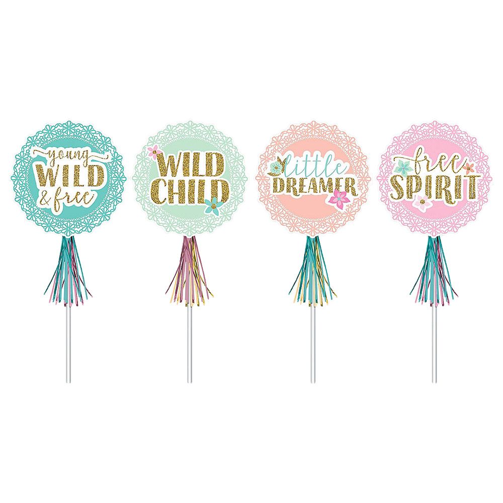 Boho Birthday Girl Wands