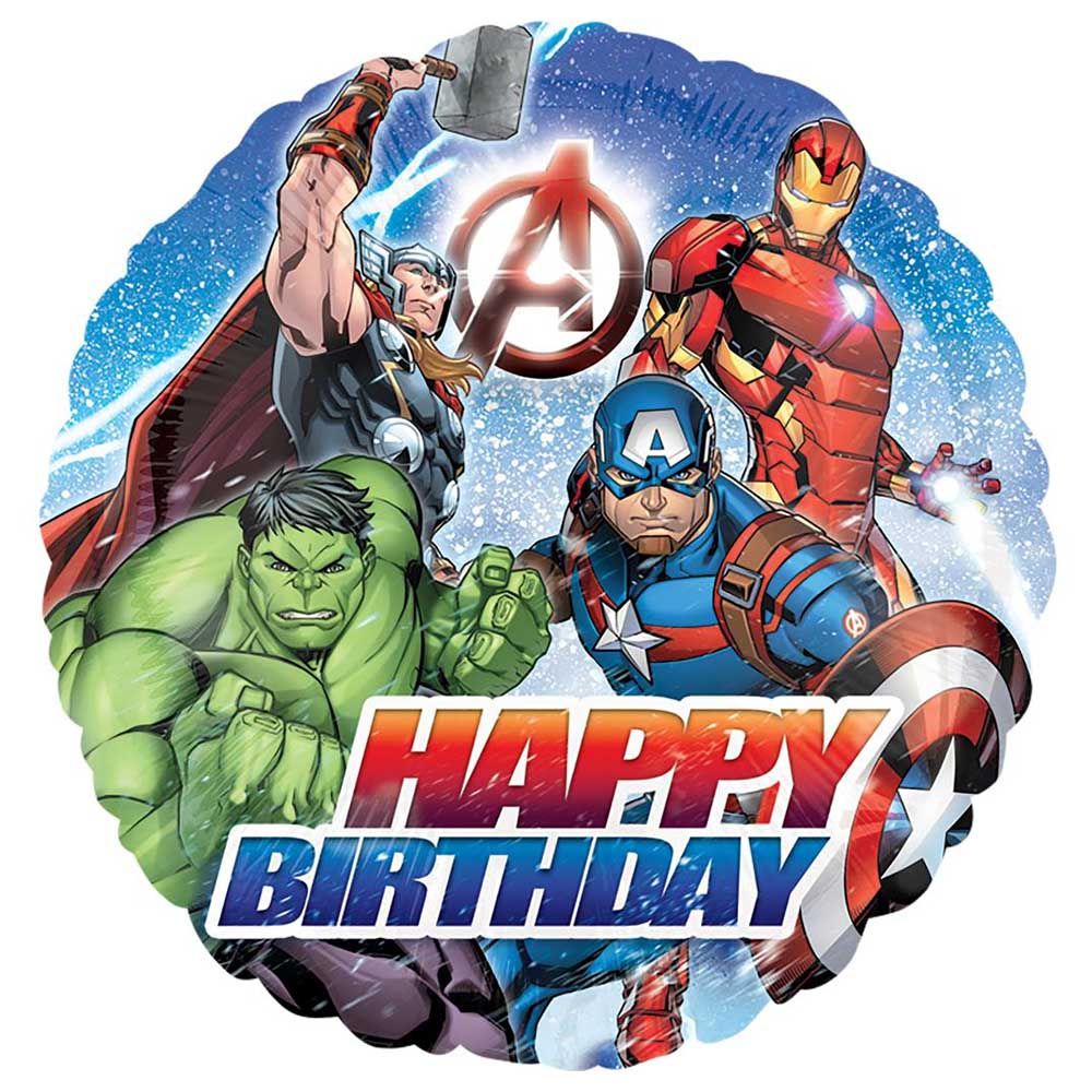 Avengers Happy Birthday Foil Balloon