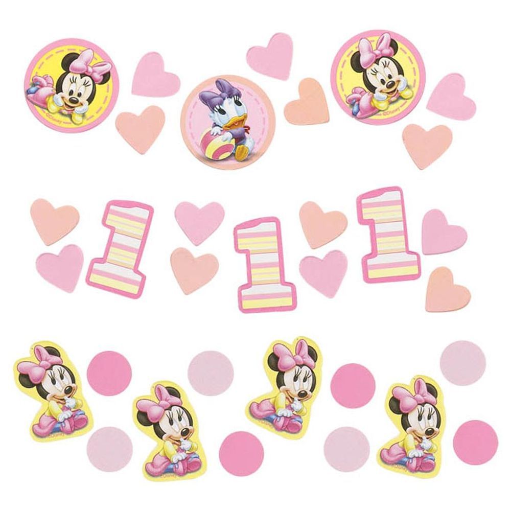 Minnie Mouse 1st Birthday Value Pack Confetti