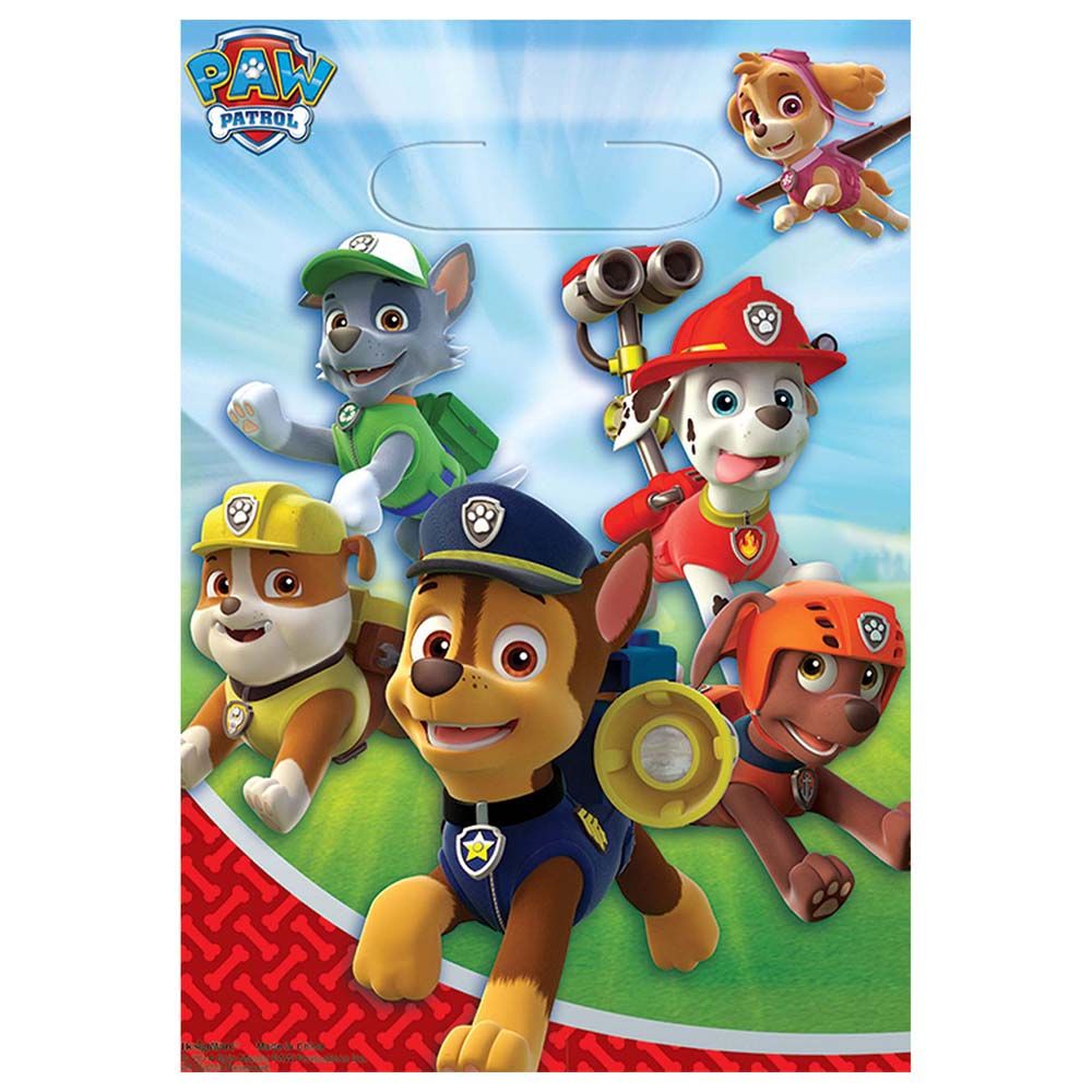 Amscan - Paw Patrol Folded Loot Bags