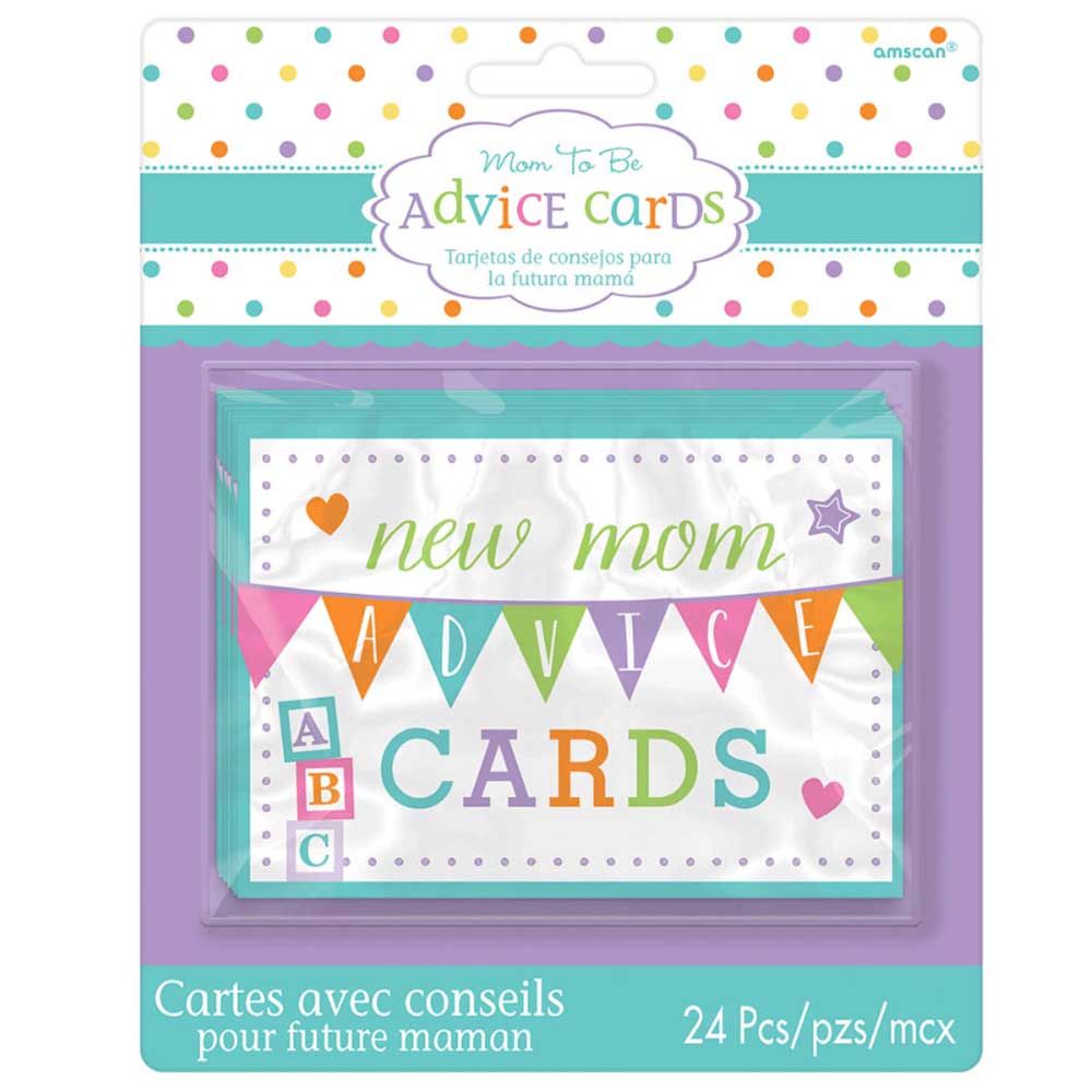 Amscan - Baby Shower New Mommy Advice Cards