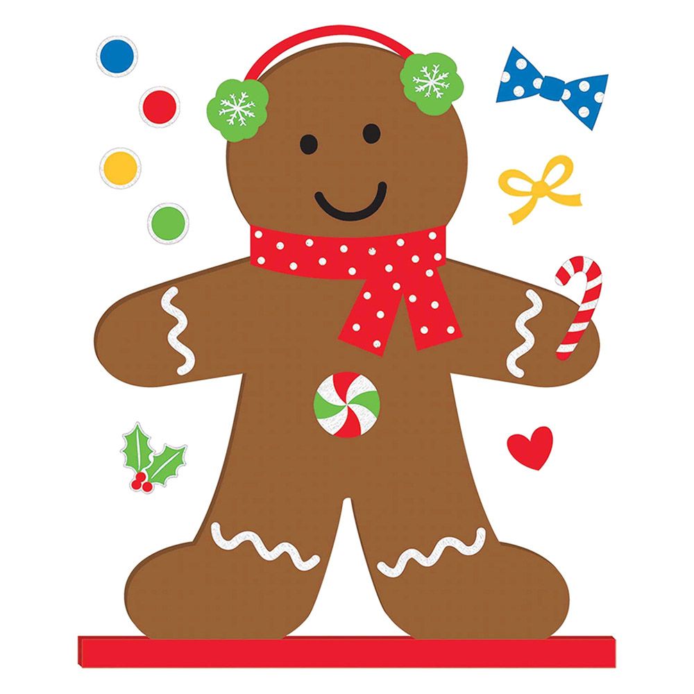 Amscan - Gingerbread Man Standing Activity Kit