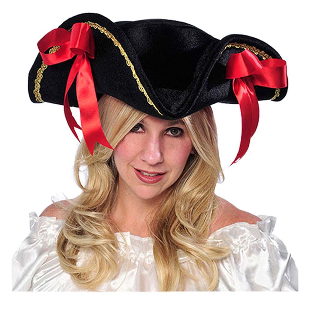 Ladies Buccaneer Hat - Black