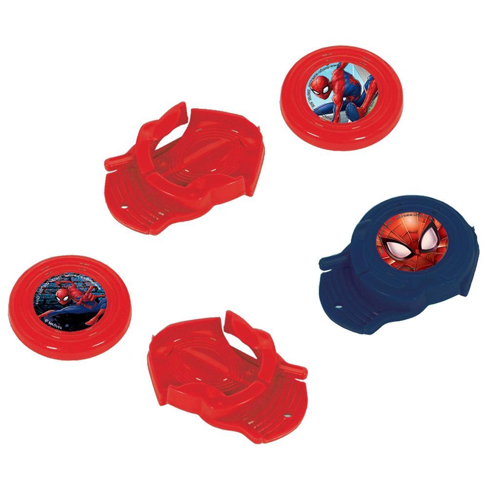 Spider-Man Webbed Mini Disc Shooter 12pcs