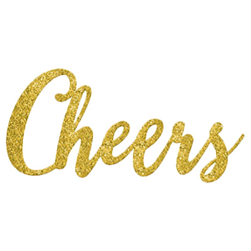 Party Centre - Cheers Glitter Giant Photo Prop