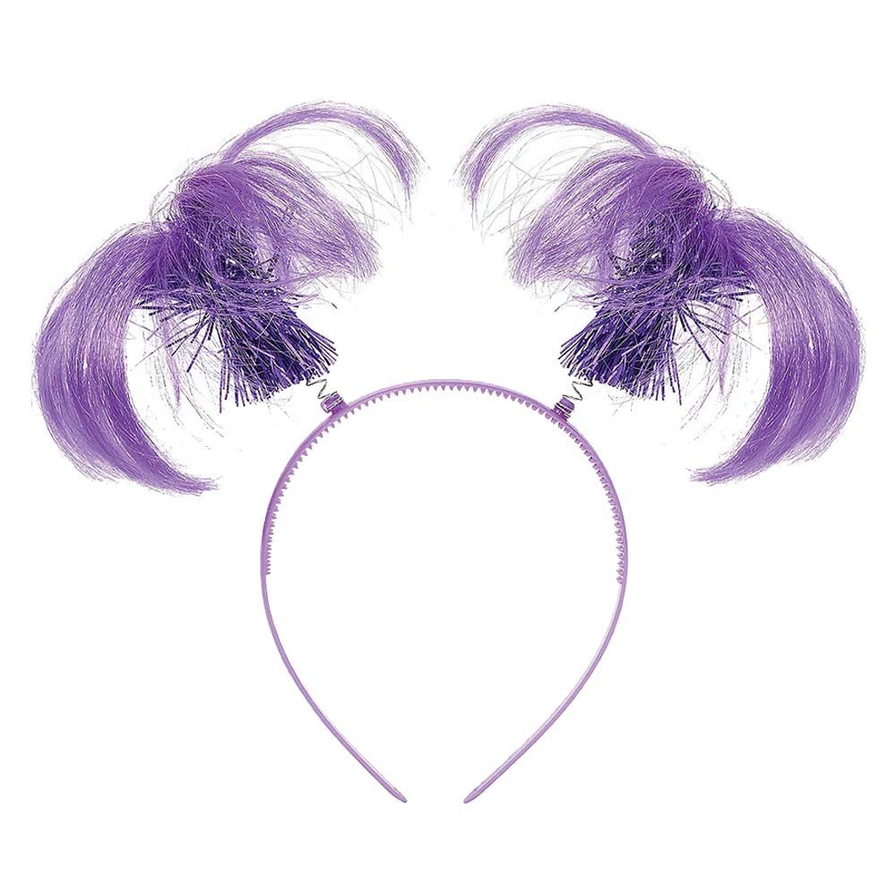 Ponytail Head Bopper - Purple