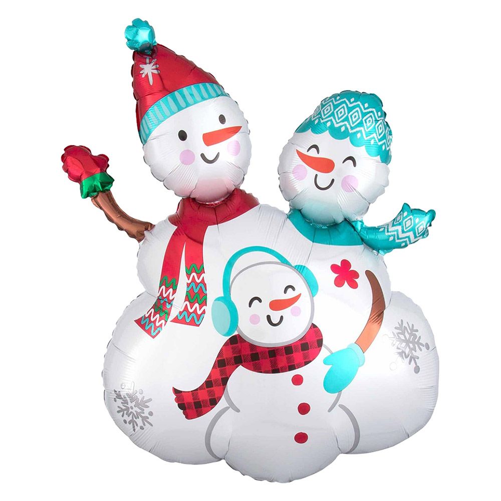 Anagram - Snow Family Supershape Balloon 58x78cm