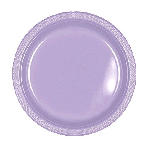 Amscan - Plastic Plates 7" 20pcs - Lavender