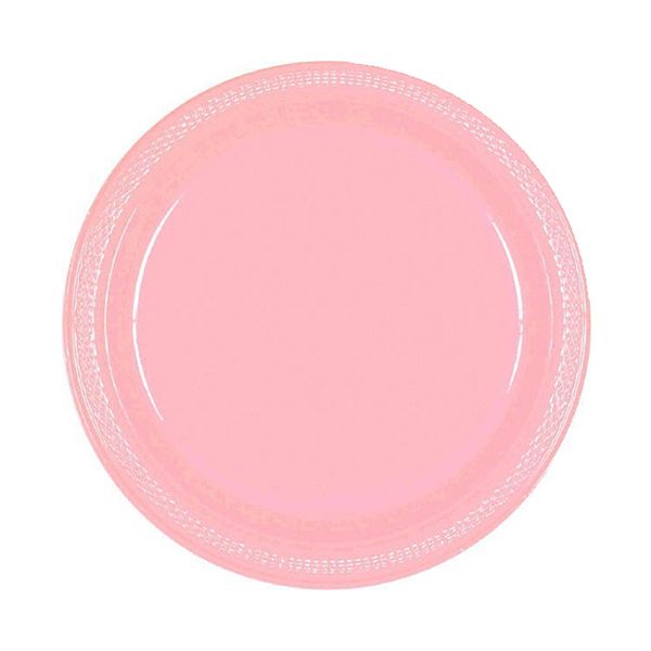 Amscan - Plastic Plates 7" 20pcs - New Pink