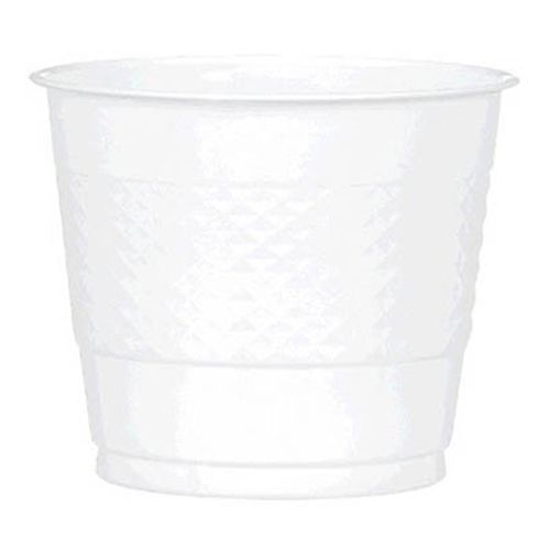 Amscan - Plastic Cups 9oz 20pcs - White