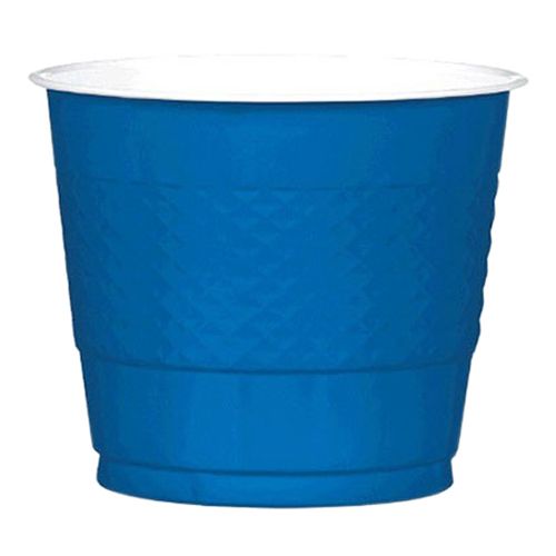 Amscan - Plastic Cups 9oz 20pcs - Bright Royal Blue