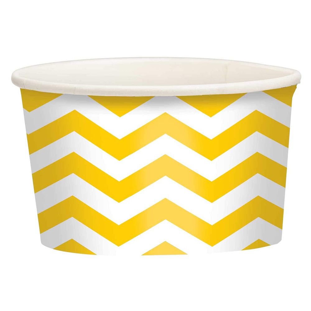 Amscan - Printed Paper Treat Cups 20pcs - Yellow Sunshine