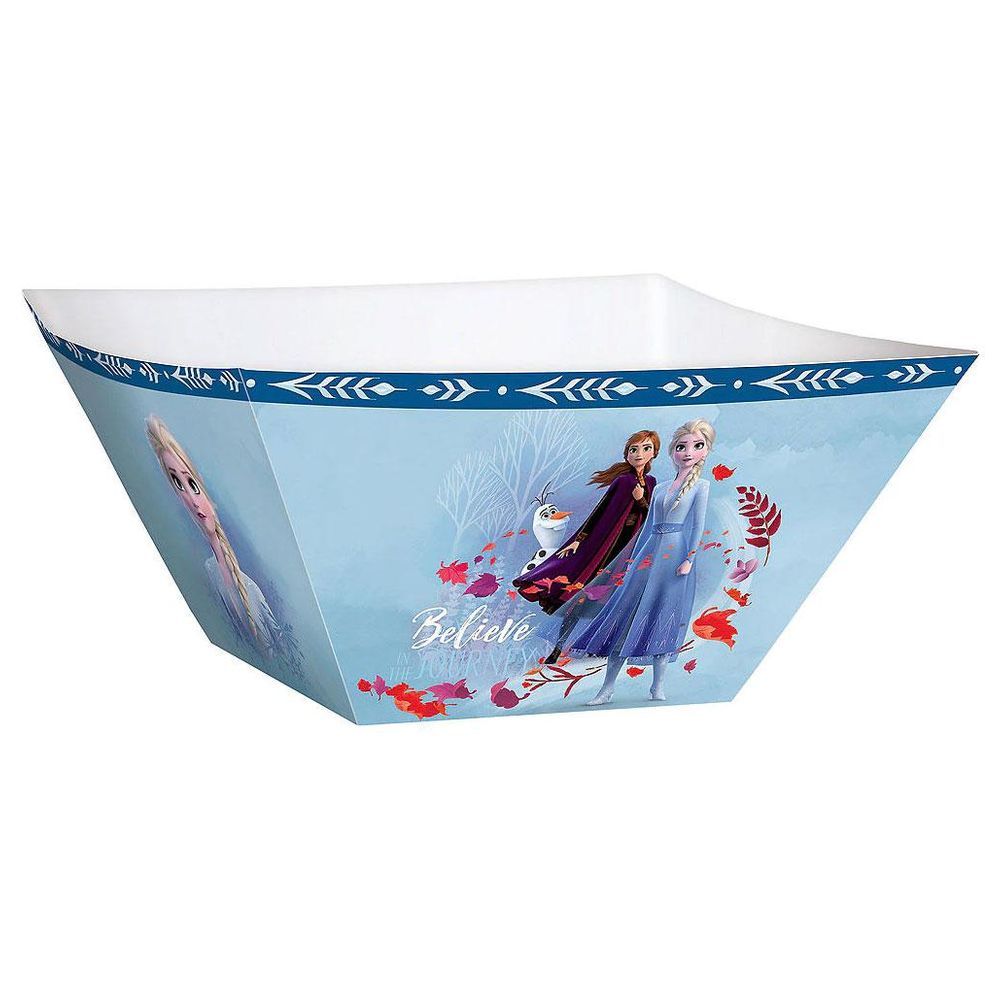 Frozen II Paper Snack Bowls 27.9cm 3pcs