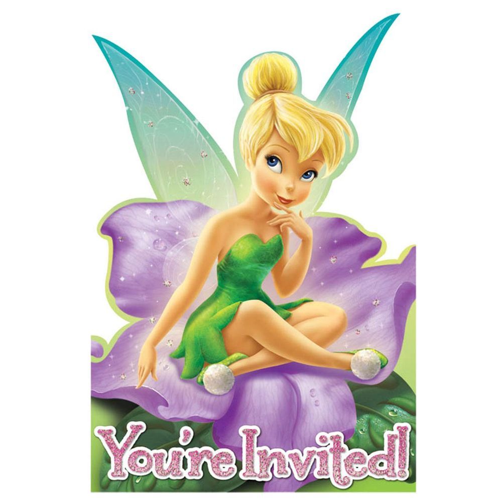 Tinker Bell Invitation 8pcs