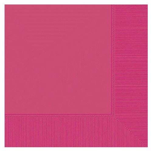 Amscan - Lunch Tissues 20pcs - Magenta