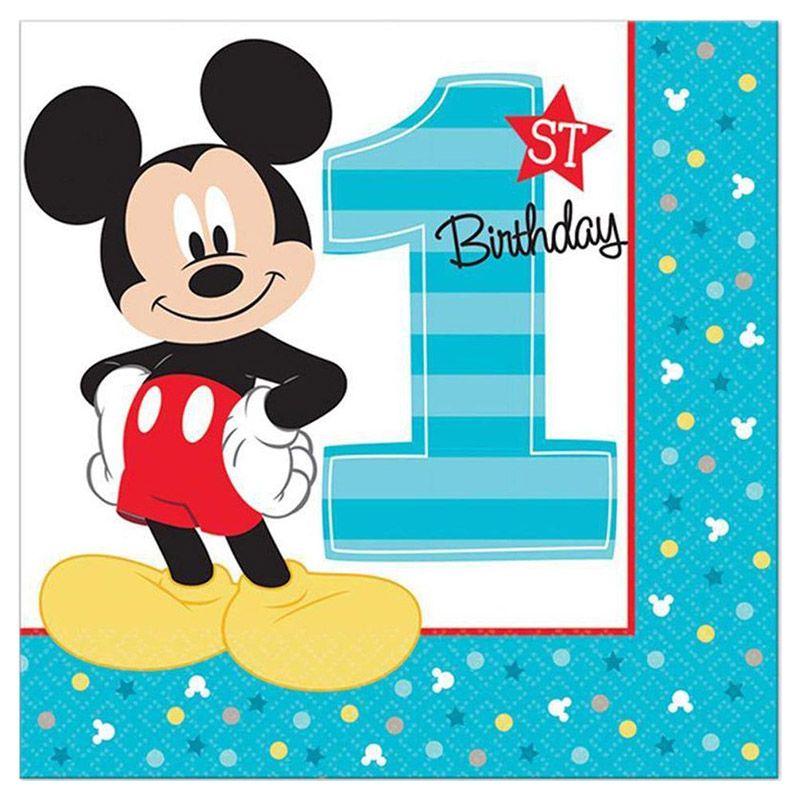 Mickey's Fun To Be One Lunch Tissues 16pcs