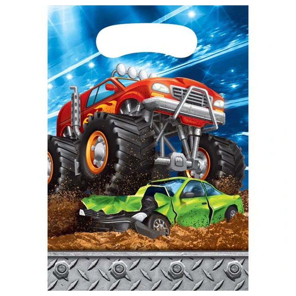 Creative Converting - Monster Truck Rally Plate 8pcs