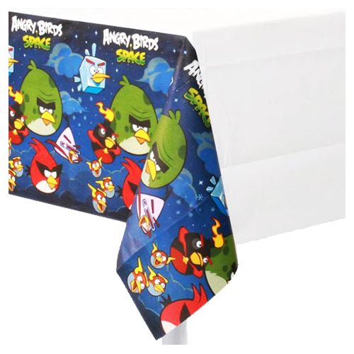 Amscan - Angry Birds Space Rectangular Table Cover 54 x 102"