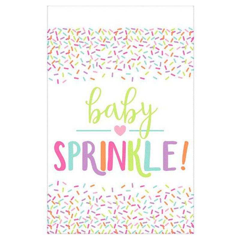 Amscan - Baby Sprinkle Plastic Tablecover