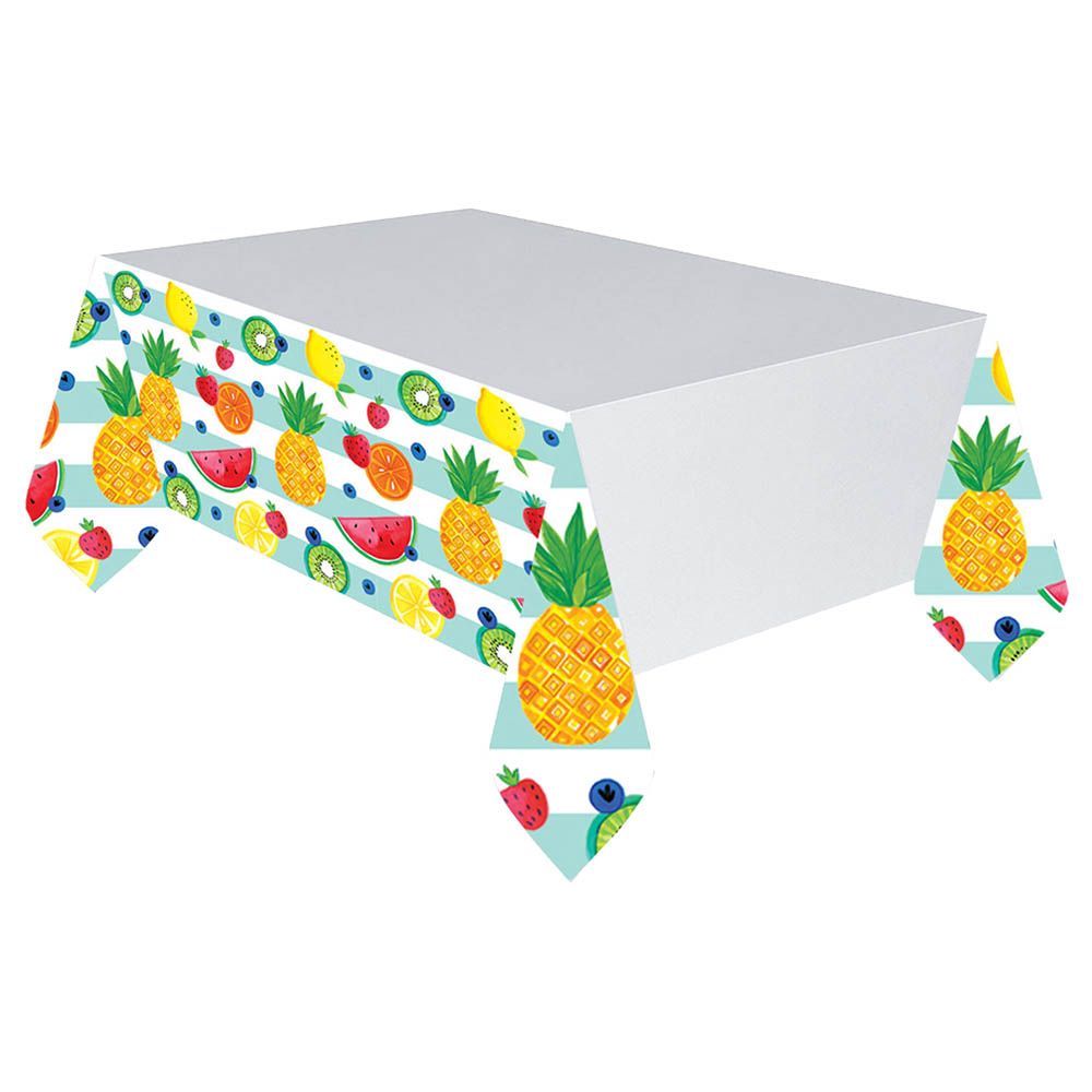 Hello Summer Plastic Table Cover