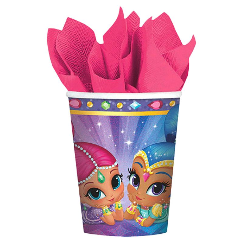 Shimmer & Shine Paper Cup 9oz 8pcs