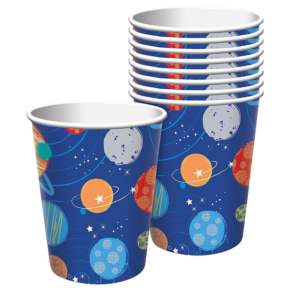 Blast Off Birthday Paper Cups