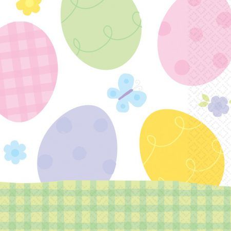 Easter Eggstravaganza Lunch Tissues - 16pcs