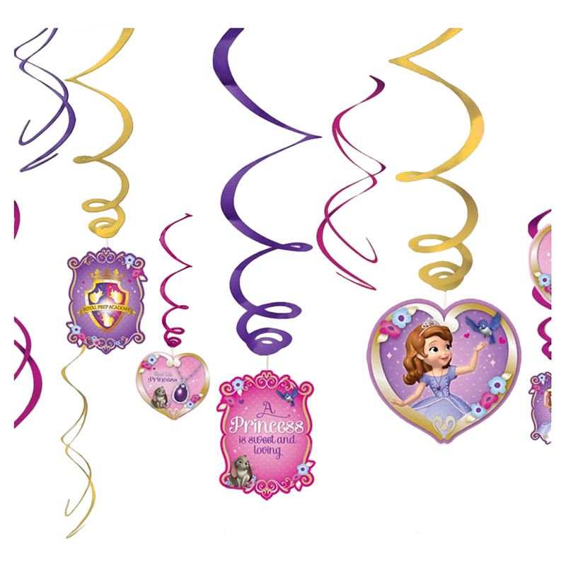 Disney Sofia The First Foil Swirl