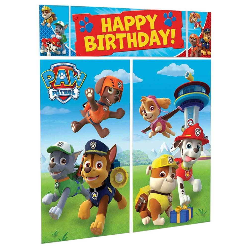 Amscan - Paw Patrol Scene Setter