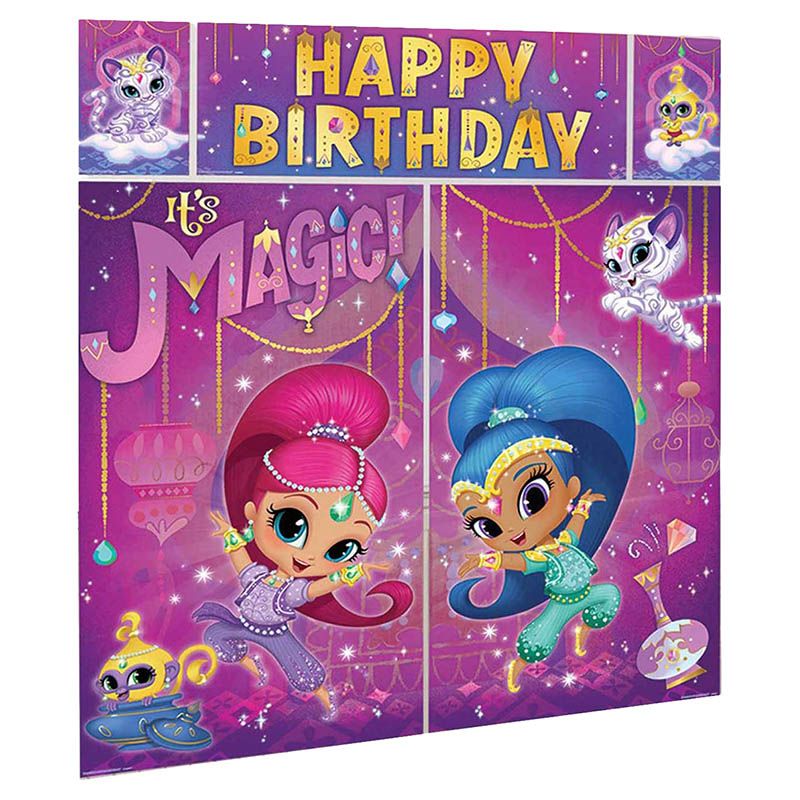 Shimmer & Shine Plastic Scene Setter