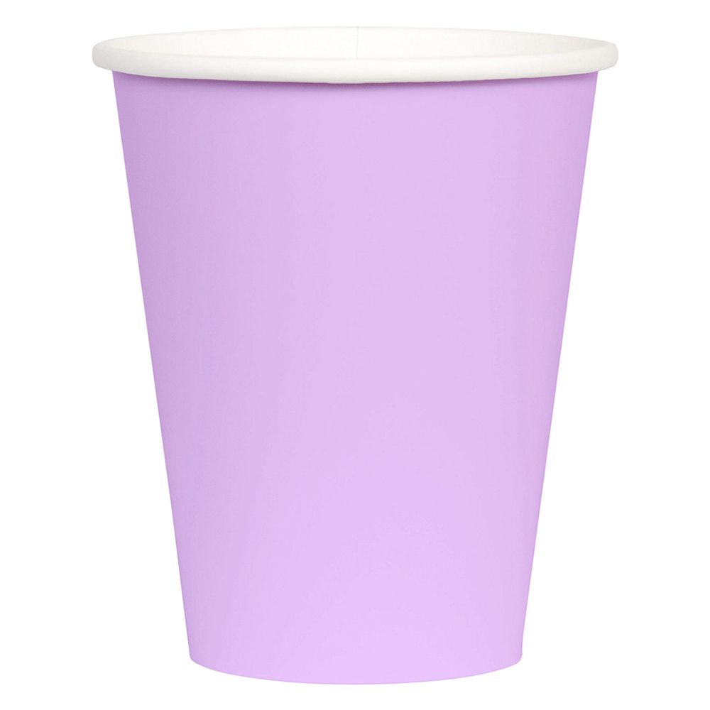 Amscan - Party Paper Cups 20pcs - Lavender