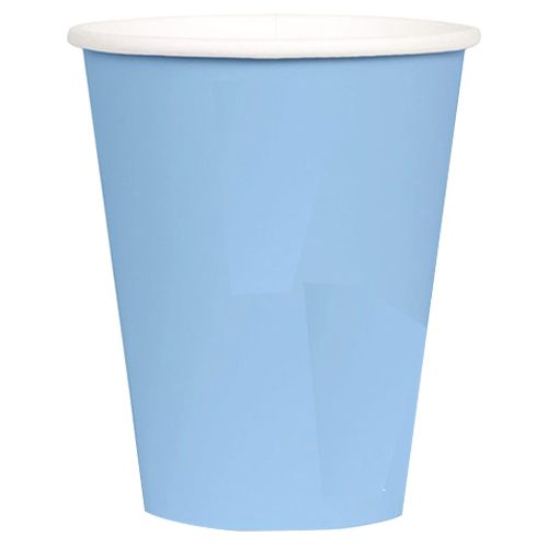 Amscan - Party Paper Cups 9oz 20pcs - Pastel Blue